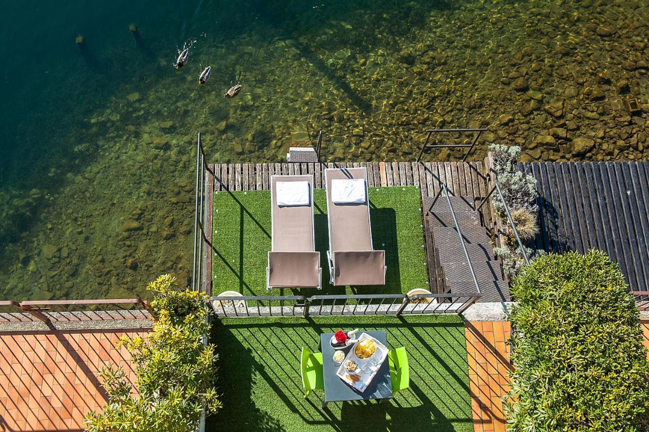 The Pier On The Lake Marone Exteriér fotografie